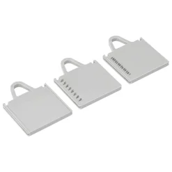 Mandoline Multi découpe PISTON noir et gris