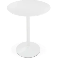 Mange-debout ou table haute 'MADISON' blanche