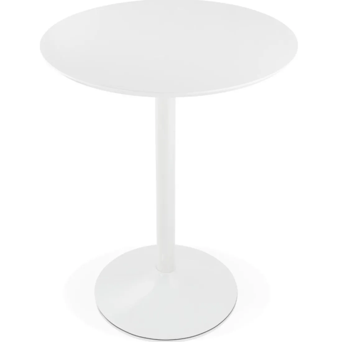 Mange-debout ou table haute 'MADISON' blanche