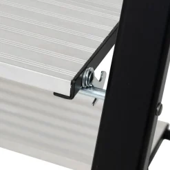 Marchepied en aluminium gris 3 marches