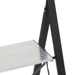 Marchepied en aluminium gris 3 marches