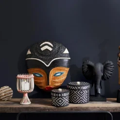 Masque Africain en resine Goli