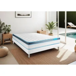 Matelas PERFORM Mousse a memoire de forme ProfiZone 5 zones Ultra epaisseur