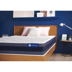 Matelas Ressorts ensaches Memoire de forme ACTIFLEX MORPHO Maxi epaisseur 5 zones de confort