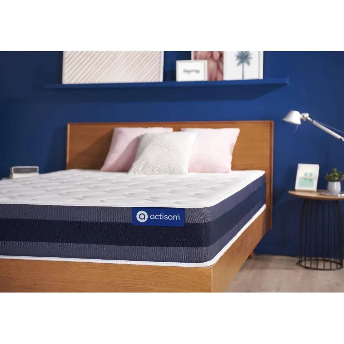 Matelas Ressorts ensaches Memoire de forme ACTIFLEX MORPHO Maxi epaisseur 5 zones de confort