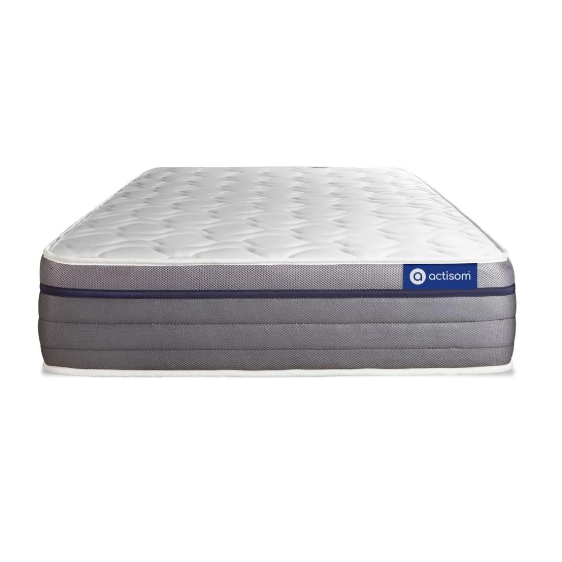 Matelas Ressorts ensaches Memoire de forme ACTIFLEX ZEN Maxi epaisseur 7 zones de confort