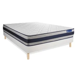 Matelas Ressorts ensaches et Memoire de forme ACTIFLEX ERGO Maxi epaisseur 5zones de confort