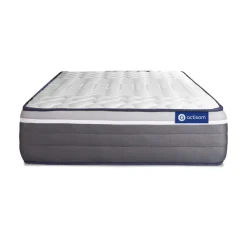 Matelas Ressorts ensaches Memoire de forme Maxi epaisseur 7zones de confort