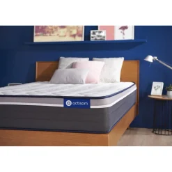 Matelas Ressorts ensaches Memoire de forme Maxi epaisseur 7zones de confort