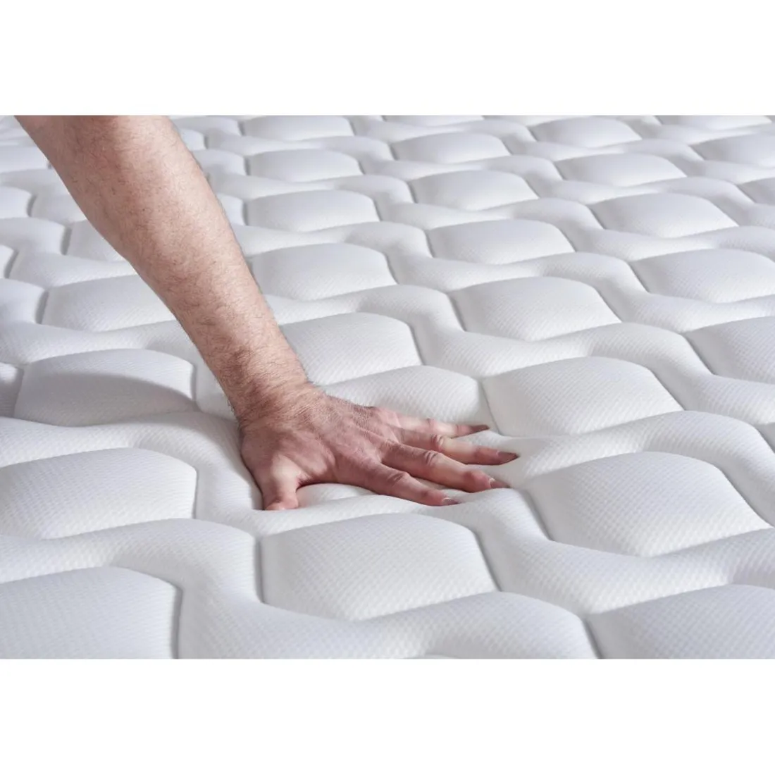 Matelas Ressorts ensaches ACTIFLEX PUR 3 zones de confort
