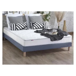 Matelas Roulé Mousse à Mémoire De Forme Et Mousse Haute Résilience ZENO - Made In France