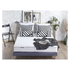 Matelas Roulé Mousse à Mémoire De Forme Et Mousse Haute Résilience ZENO - Made In France