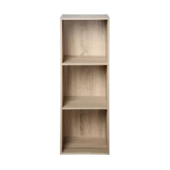 Meuble à 3 cases en bois Beige