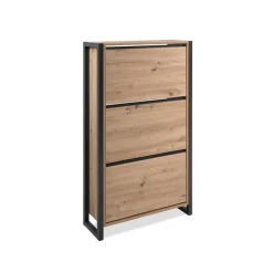 Meuble à Chaussures 3 Abattants DENVER