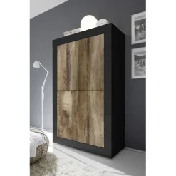 Meuble 4 portes en panneaux de particules de première qualité