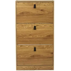 Meuble A Chaussures 3 Portes en Bois