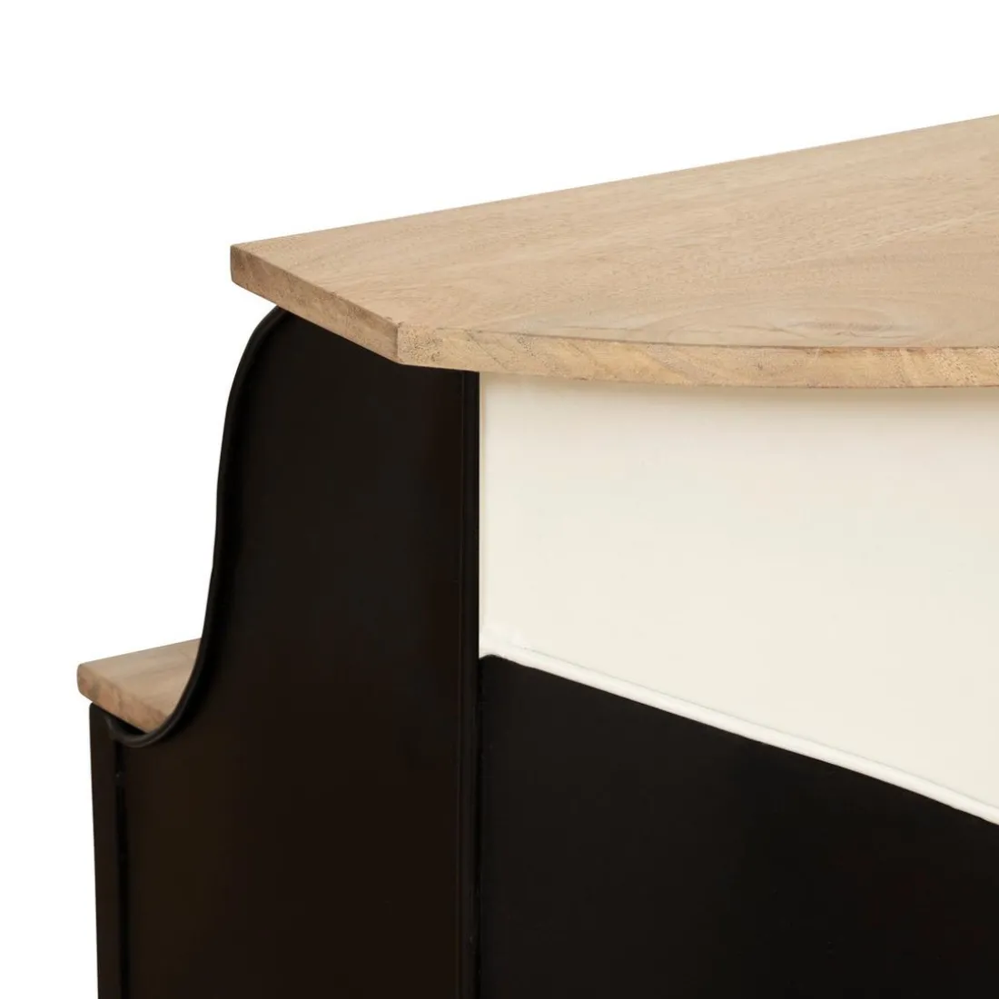 Meuble Bar Van Noir et Blanc GASTON