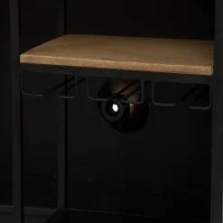 Meuble Bar Van Noir et Blanc GASTON