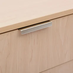 Meuble bas de salle de bain 1 porte Beige