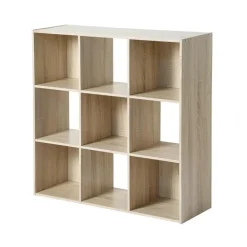 Meuble de rangement à 9 cases Beige