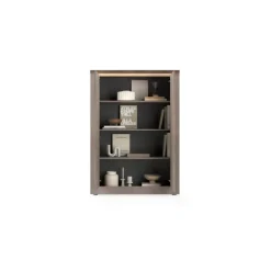 Meuble de rangement 4 portes ISCHIA avec éclairage LED intégré