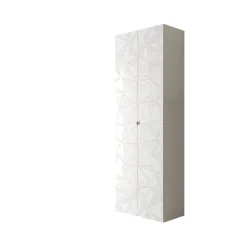 Meuble de rangement 2 portes 3 étagères