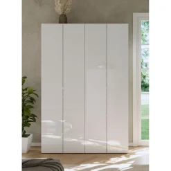 Meuble de rangement 4 portes 5 étagères reglable