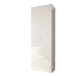 Meuble de rangement 2 portes 10 étagères reglable