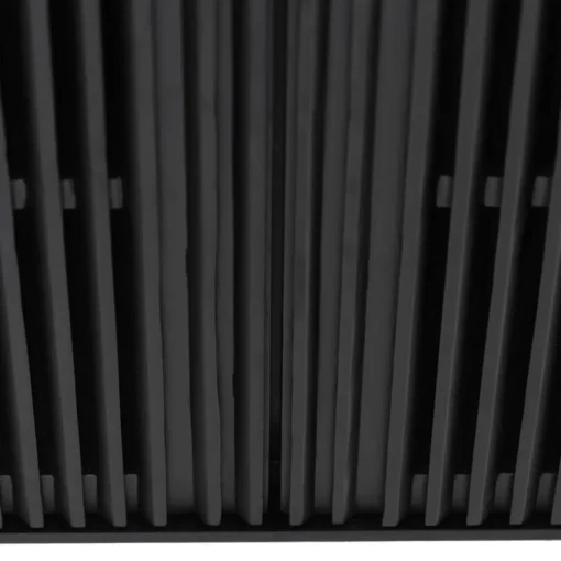 Meuble de rangement design 'CONVIV' en bois noir