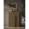 Meuble de rangement Jessie 2 Portes coloris chêne mercure
