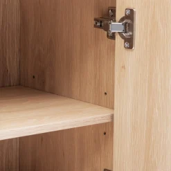 Meuble de salle de bain Abana 1 porte bois clair