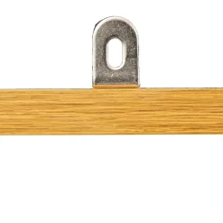 Meuble étagère 1 porte en bambou