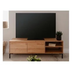 Meuble TV 2 Abattants 2 Niches PLOCK