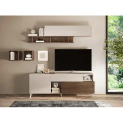 Meuble TV 180 cm Panneaux de particules