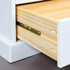 Meuble TV 3 grands tiroirs en pin massif