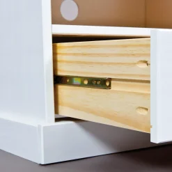 Meuble TV 3 grands tiroirs en pin massif