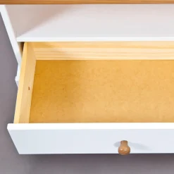 Meuble TV 3 grands tiroirs en pin massif