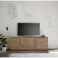 Meuble TV 3 portes chene mercure