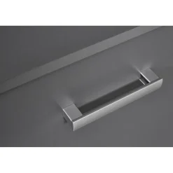 Meuble TV 2 Portes Gris Graphite ELENZIO