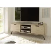 Meuble TV design scandinave 2 portes PALMA naturel