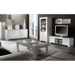 Meuble TV grand blanc
