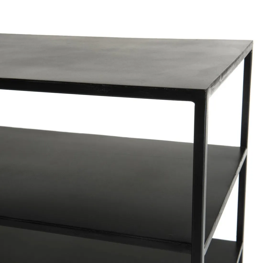 Meuble Tv ROMAIN 2 Étagères Métal Industriel