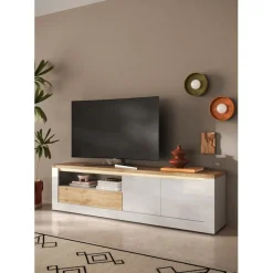 Meuble TV SAVONA Blanc