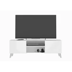 Meuble TV/Hifi BRIGHTON blanc