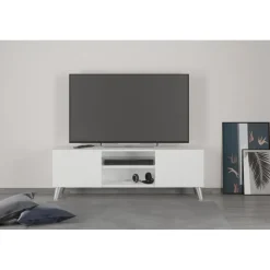 Meuble TV/Hifi BRIGHTON blanc