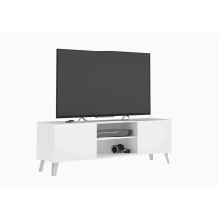 Meuble TV/Hifi BRIGHTON blanc