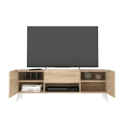 Meuble TV/Hifi BRIGHTON bois