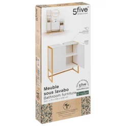 Meuble vasque 2 portes