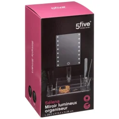 Miroir led 14 compartiments
