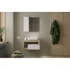 Miroir Led avec Colonne Integrée Ancona 1 Porte L78 cm